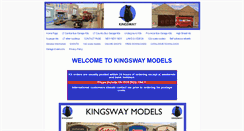 Desktop Screenshot of kingswaymodels.com