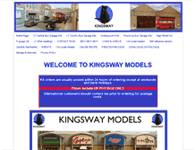 Tablet Screenshot of kingswaymodels.com